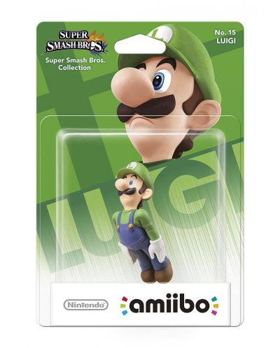 Nintendo Amiibo фигура - Luigi [Super Smash Bros. Колекция] - 6